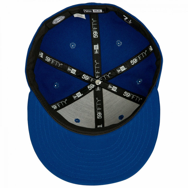 Indigo Lantern Color Block Era 59Fifty Fitted Hat Image 6