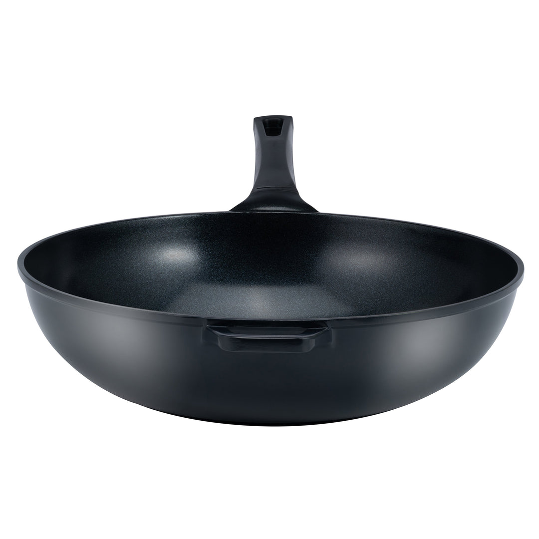 Green Ceramic Wok by Ozeriwith Smooth Ceramic Non-Stick Coating (100% PTFE and PFOA Free) Image 4