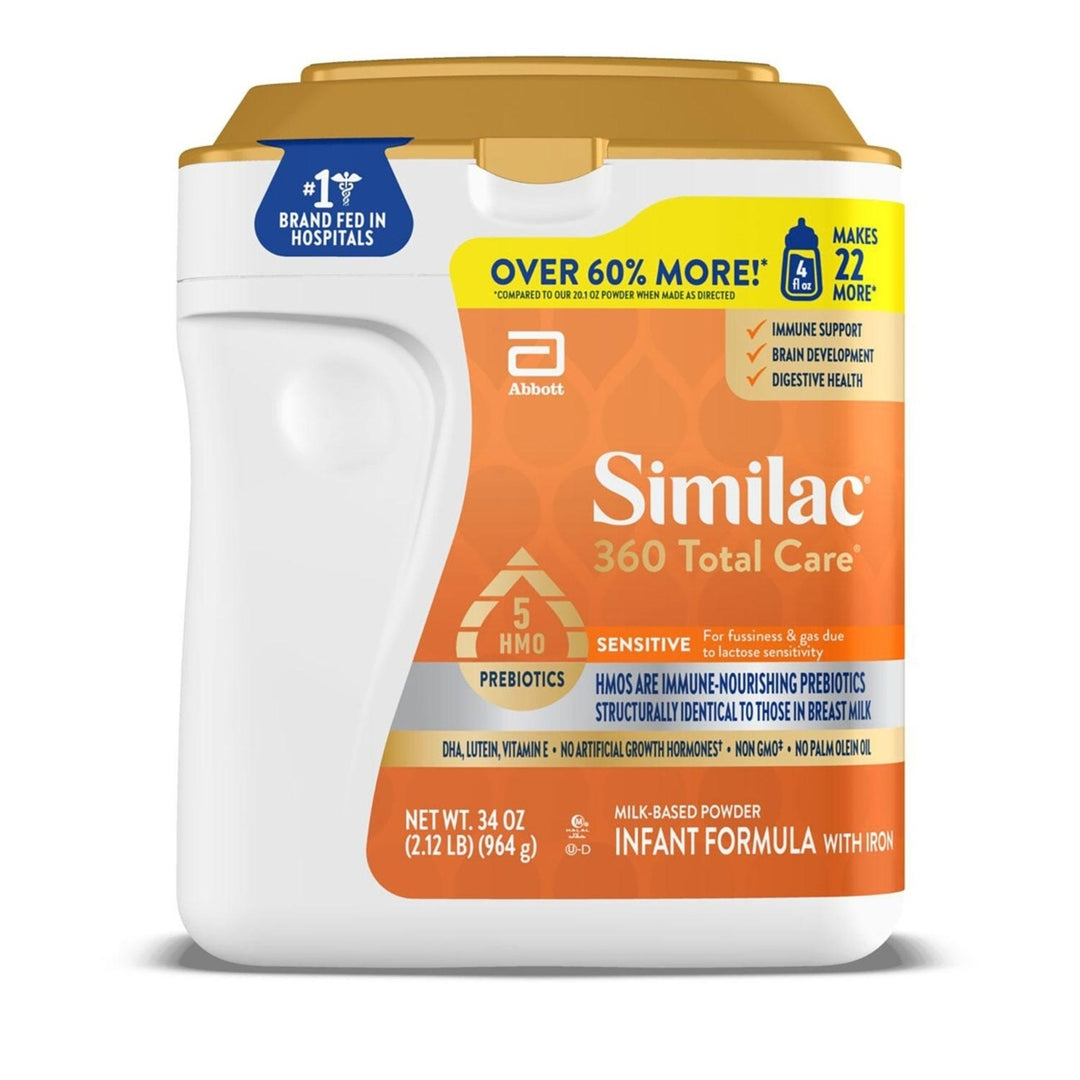 Similac 360 Total Care Sensitive Powder Formula (40 Ounce) Image 1