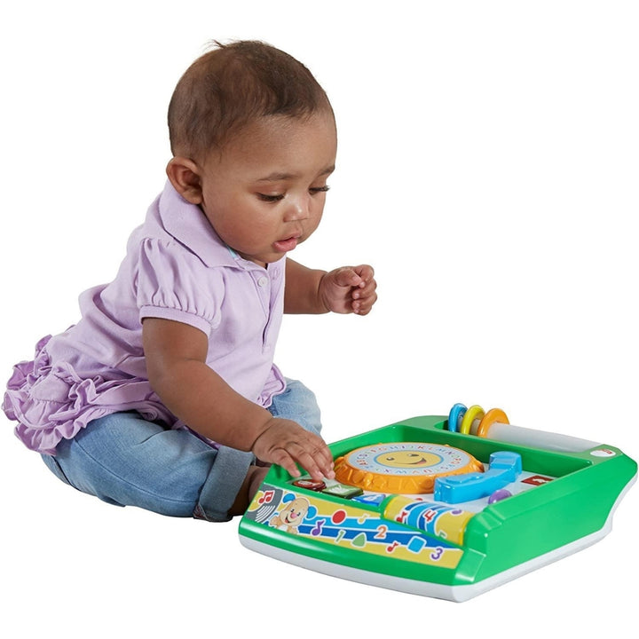Fisher-Price Fisher-Price Laugh and Learn Remix Record Player Learning Musical Baby Toy GYC92 Image 4