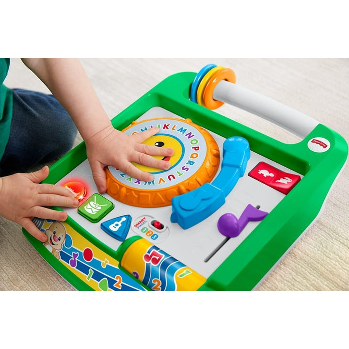Fisher-Price Fisher-Price Laugh and Learn Remix Record Player Learning Musical Baby Toy GYC92 Image 4