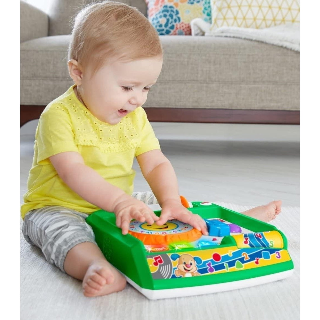 Fisher-Price Fisher-Price Laugh and Learn Remix Record Player Learning Musical Baby Toy GYC92 Image 6