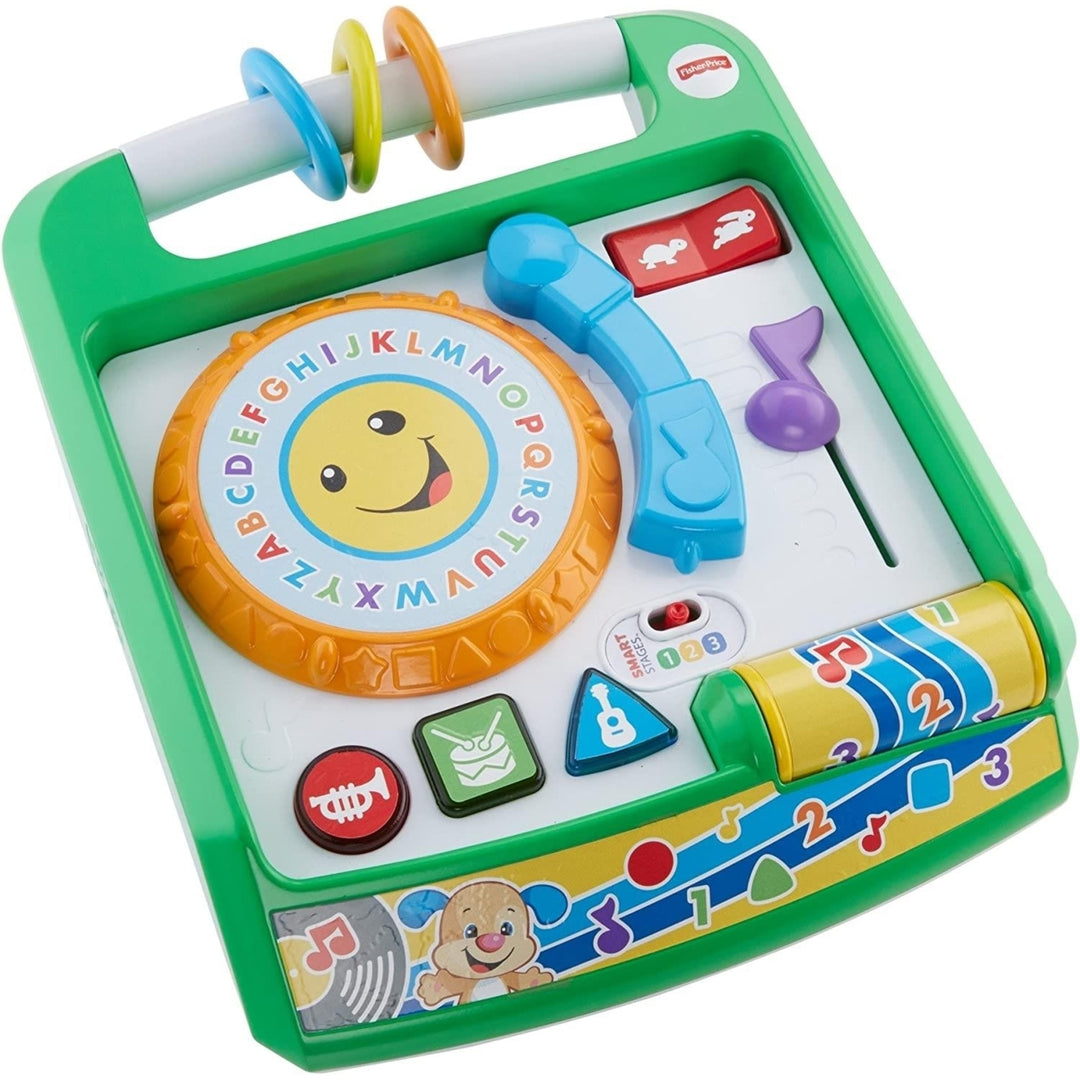 Fisher-Price Fisher-Price Laugh and Learn Remix Record Player Learning Musical Baby Toy GYC92 Image 7