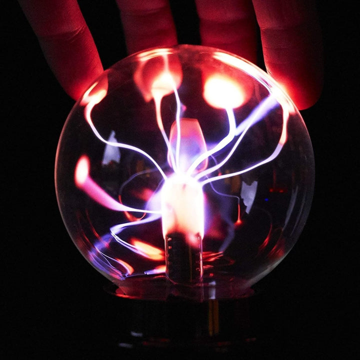 Plasma Ball 2.0 Popular Science Lightning Orb Touch Sound STEAM Toy WOW Stuff Image 3