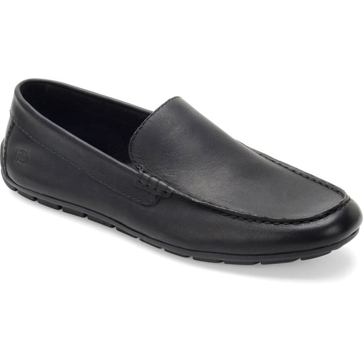 Born Mens Allan Loafer Black Full Grain Leather - H38203 AD TEMPLATE SIZE BLACK F/G Image 1