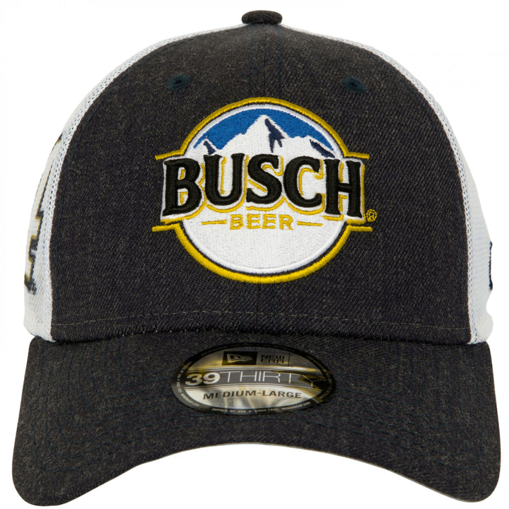 Busch Beer Kevin Harvick 4 NASCAR  Era 39Thirty Fitted Trucker Hat Image 2