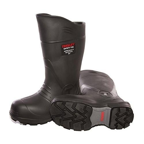 Tingley 27251.1 Flite 27251 Safety Toe Boot with Cleated Outsole  Raven Black Image 1