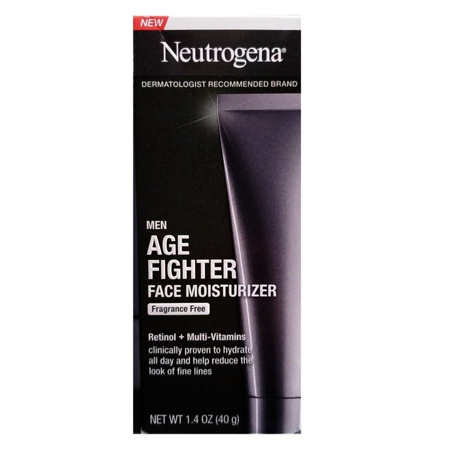 Neutrogena Age Fighter Retinol Face Moisturizer For Men 1.4 Oz Image 1