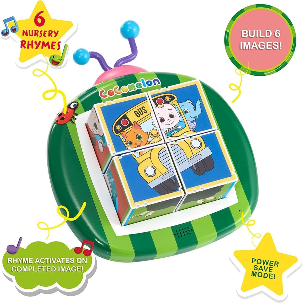 CoComelon Musical Clever Blocks Nursery Rhyme Songs Learning Toy Interactive WOW! Stuff Image 2