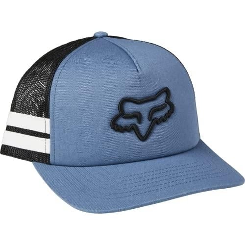 Fox Racing Womens Trucker Hat Boundary Dusty Blue One Size Classic Style Image 1