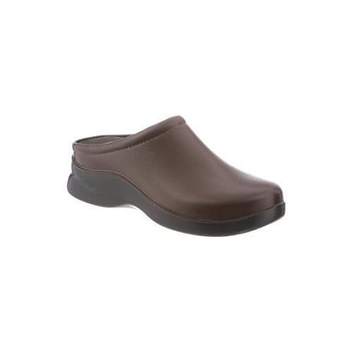 KLOGS Womens Dusty Chef Clog Chestnut 0007-6004 Slip Resistant Oil Resistant Image 1