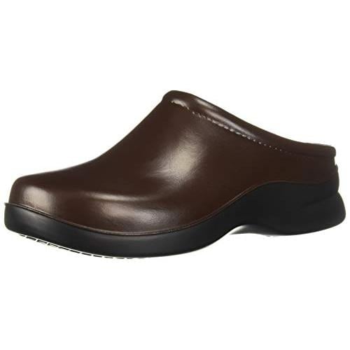 KLOGS Womens Dusty Chef Clog Chestnut 0007-6004 Slip Resistant Oil Resistant Image 2