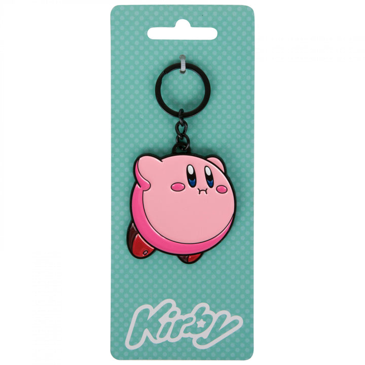 Kirby Floating Rubber Charm Keychain Image 3