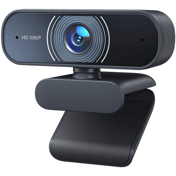 RALENO 1080P Webcam with Dual Built-in Microphones Image 1