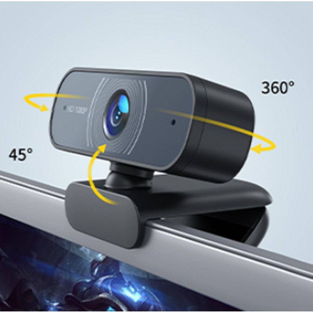 RALENO 1080P Webcam with Dual Built-in Microphones Image 9