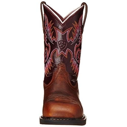 Ariat Womens Krista Pull-on Steel Toe Western Cowboy Boot Image 3
