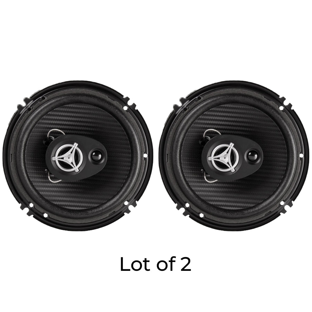 (Pack of 2) Power Acoustik Reaper 6.5" 3 way 400 Watts Image 3