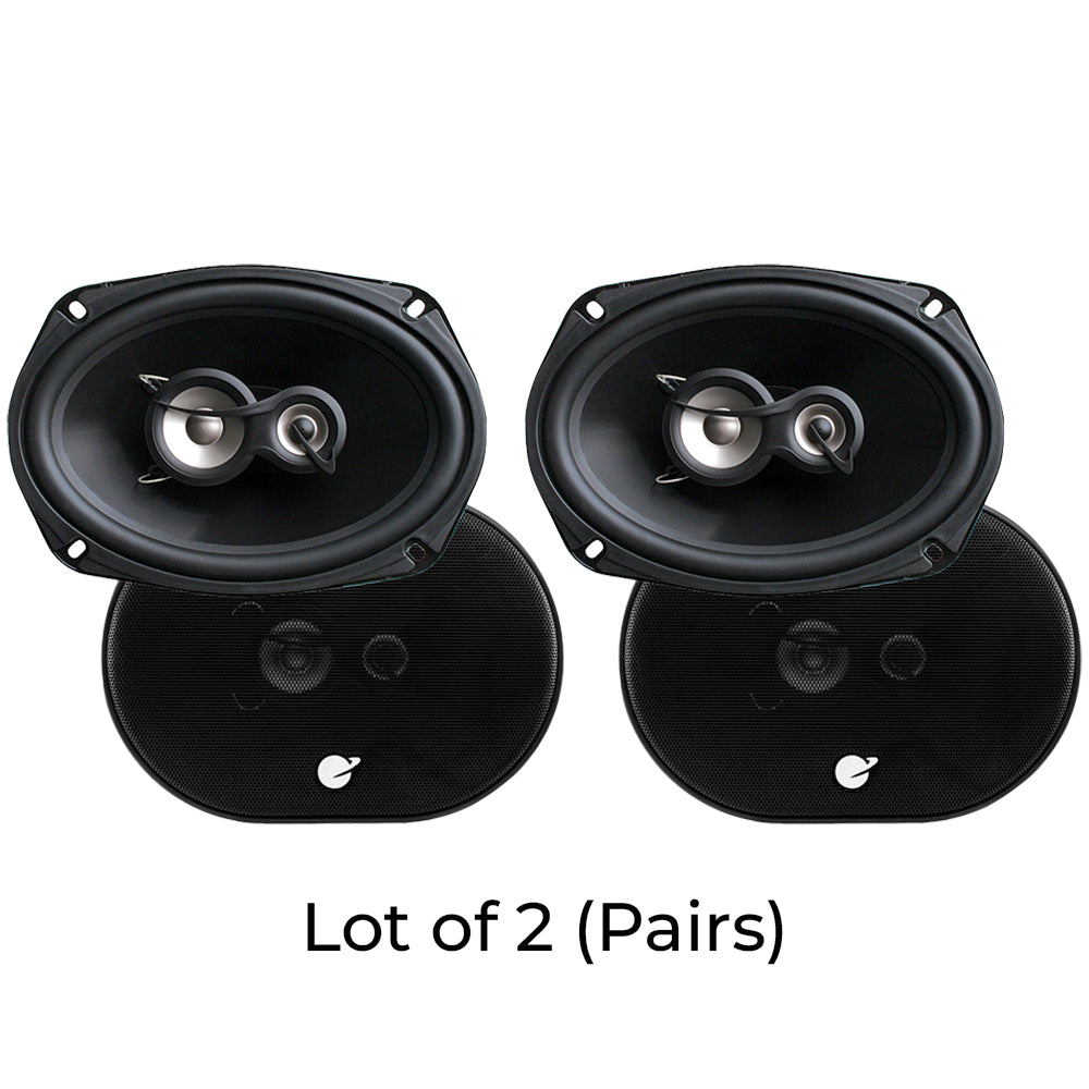 (Pack of 2) Planet Audio TRQ693 6 x 9 Inch Car Speakers - 500 Watts of Power Per Pair250 Watts EachFull Range3 WaySold Image 3