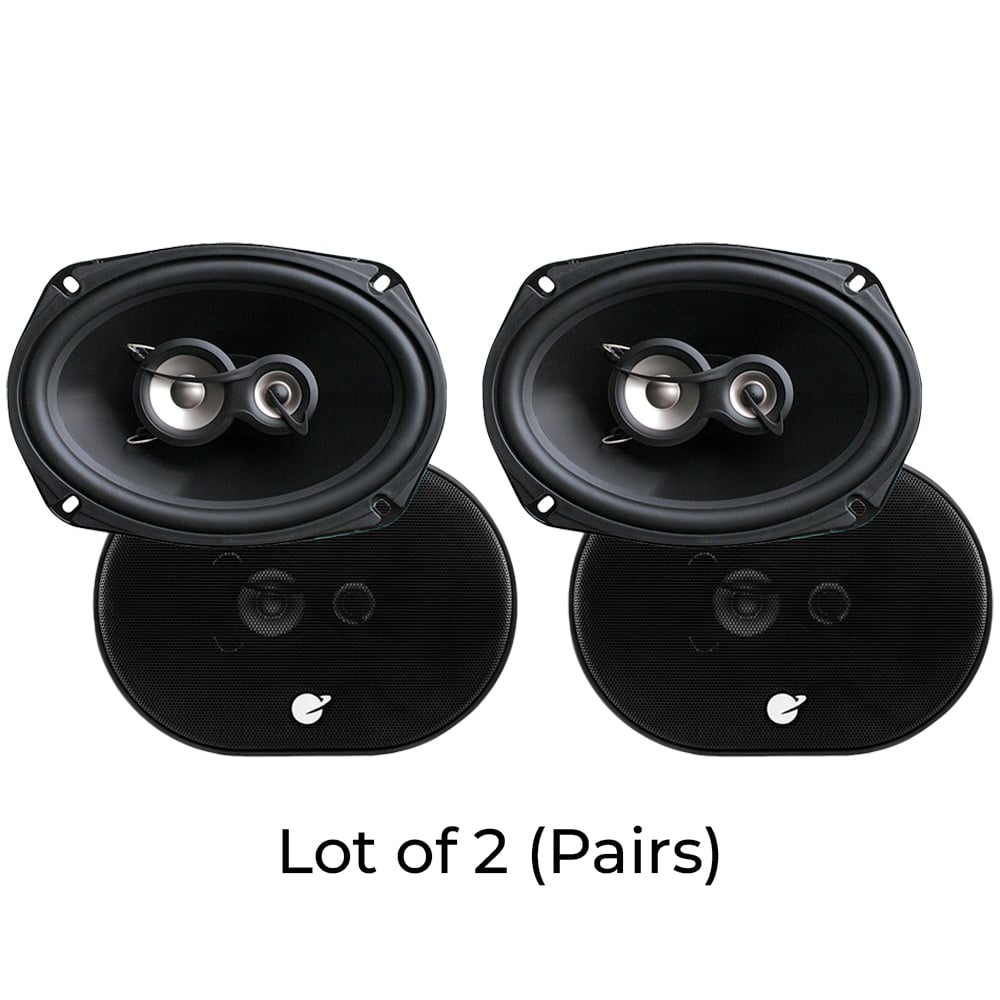 Planet Audio TRQ693 6x9 Car Speakers Pack of 2 500 Watts Full Range 3 Way Image 3