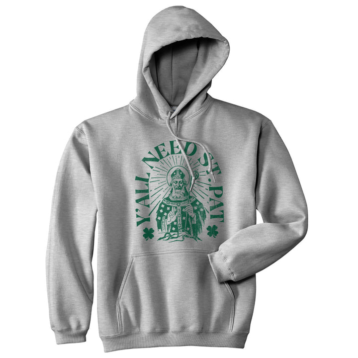 Yall Need St Pat Unisex Hoodie Funny St Patricks Day Sweatshirt Image 1