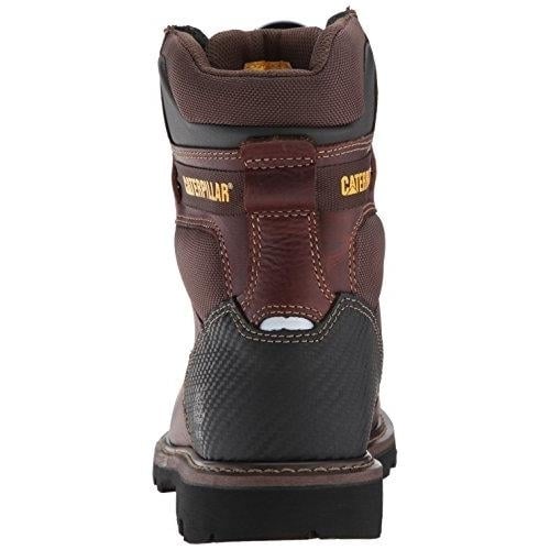 Caterpillar Mens Indiana 2.0 Steel Toe Construction Boot 12-M BROWN Image 3