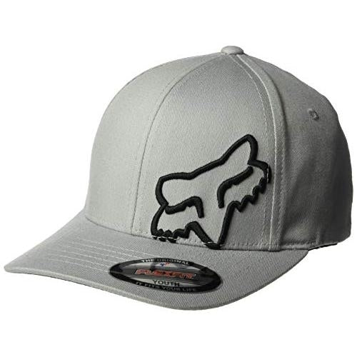 Fox Racing Kids Big Boys Flex 45 Flexfit HATSteel GreyOne Size ONE SIZE STL GRY Image 1