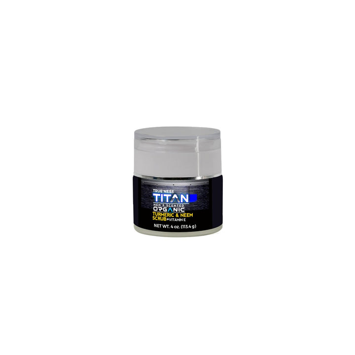 Trueness Titan Mens Organic Turmeric and Neem Scrub Image 1