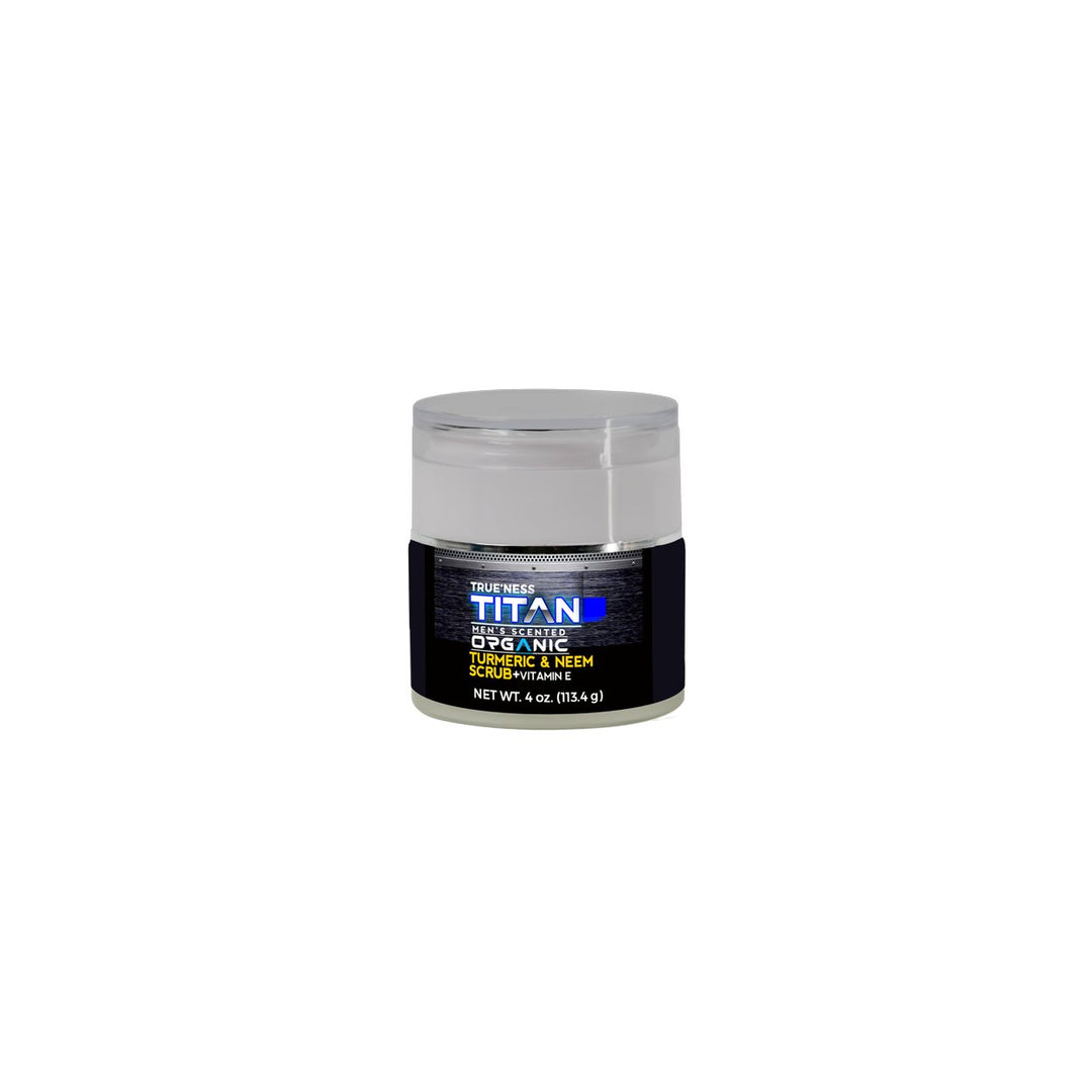 Trueness Titan Mens Organic Turmeric and Neem Scrub Image 2