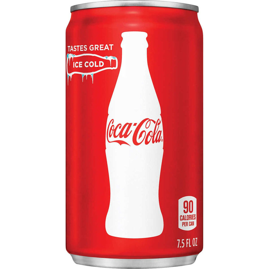 Coca-Cola Mini Cans 7.5 Fluid Ounce (Pack of 30) Image 1