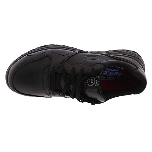 SKECHERS WORK Womens Work Relaxed Fit Glide-Step SR - Tupela Soft Toe Slip Resistant Work Shoes Black - 108054/BBK BLACK Image 3