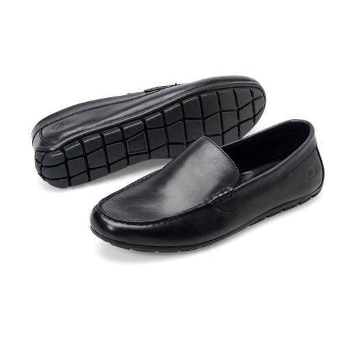 Born Mens Allan Loafer Black Full Grain Leather - H38203 AD TEMPLATE SIZE BLACK F/G Image 2