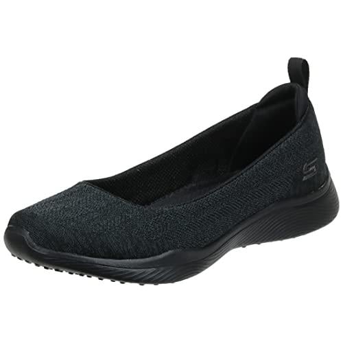 Skechers Womens Mary Jane Flat  black/black Image 1