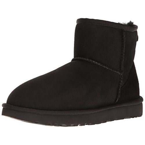 UGG Womens Classic Mini II Boot Black - 1016222-BLK 6 BLACK Image 4