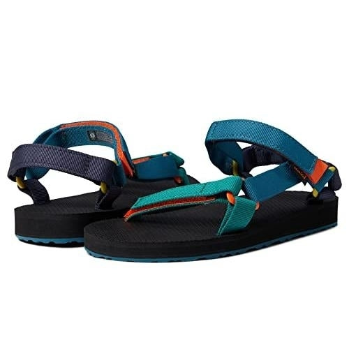 Teva Kids Original Universal Sandal Blue Coral Multi - 1116656C-BCMLT  BLUE CORAL MULTI Image 2