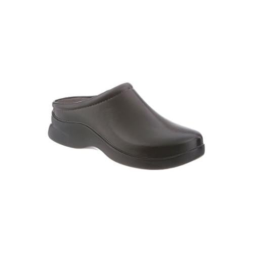 KLOGS Womens Dusty Clog Gloss Black 0007-6020 Slip Resistant Oil Resistant Image 1