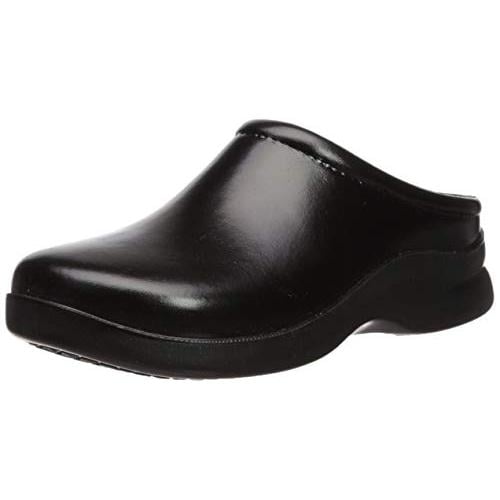 KLOGS Womens Dusty Clog Gloss Black 0007-6020 Slip Resistant Oil Resistant Image 2