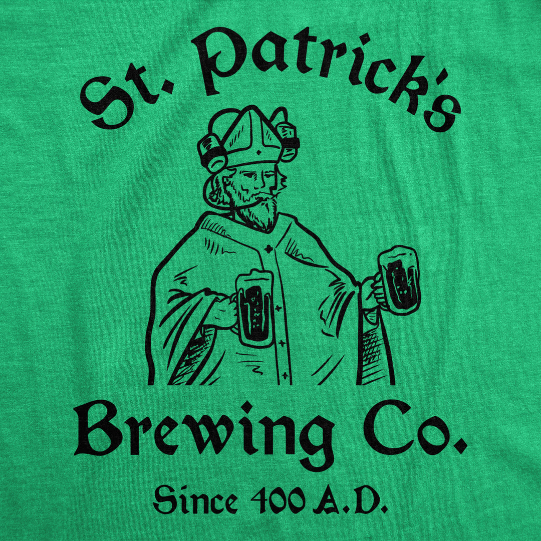 Womens Funny T Shirts St Patricks Brewing Co Novelty Drinking Tee For Ladies Image 2