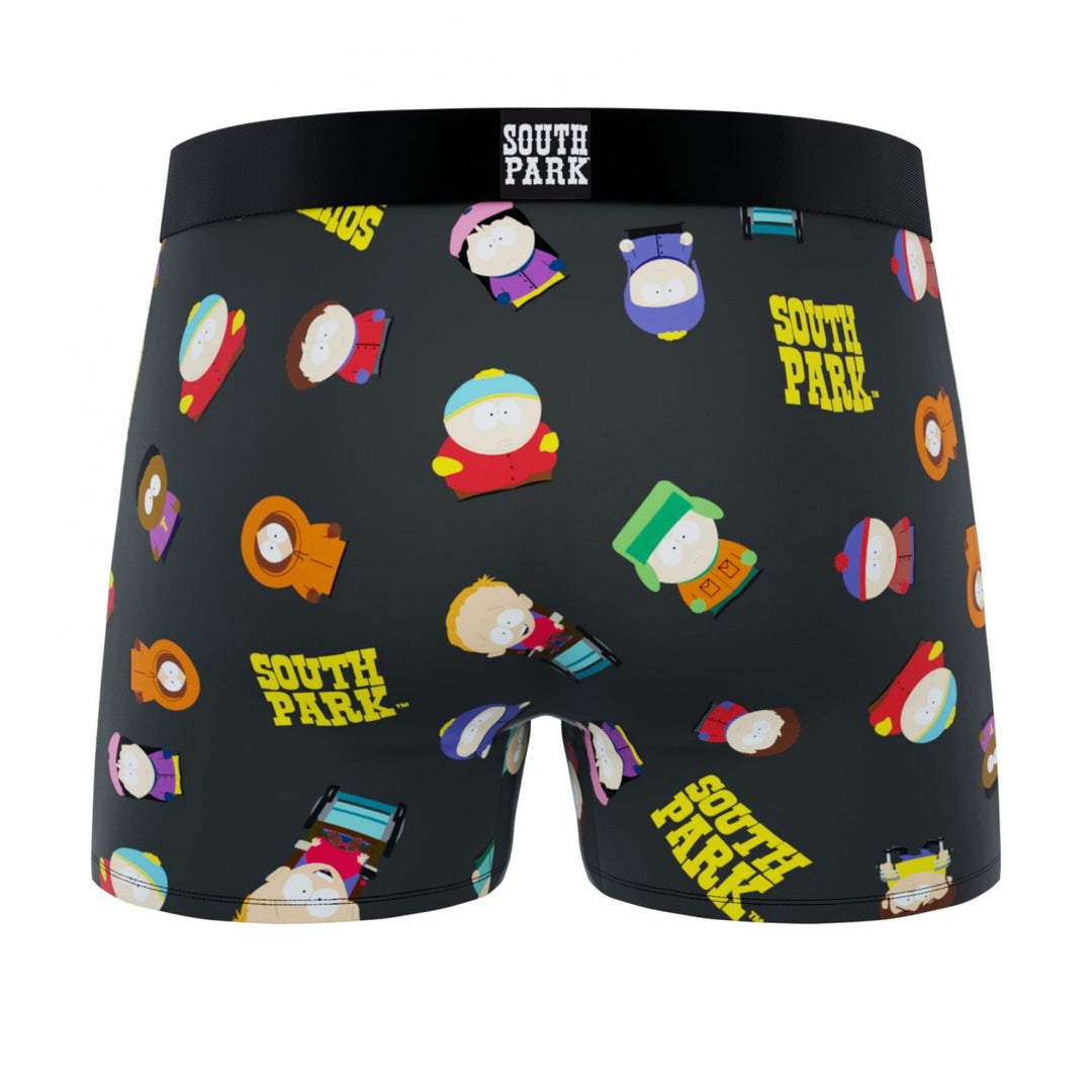 Crazy Boxer South Park Characters Mens Boxer Briefs Image 3