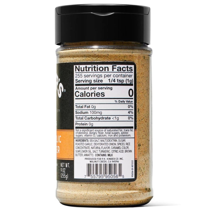 Kinders Roasted Garlic Brown Butter Seasoning (9 Ounce) Image 3