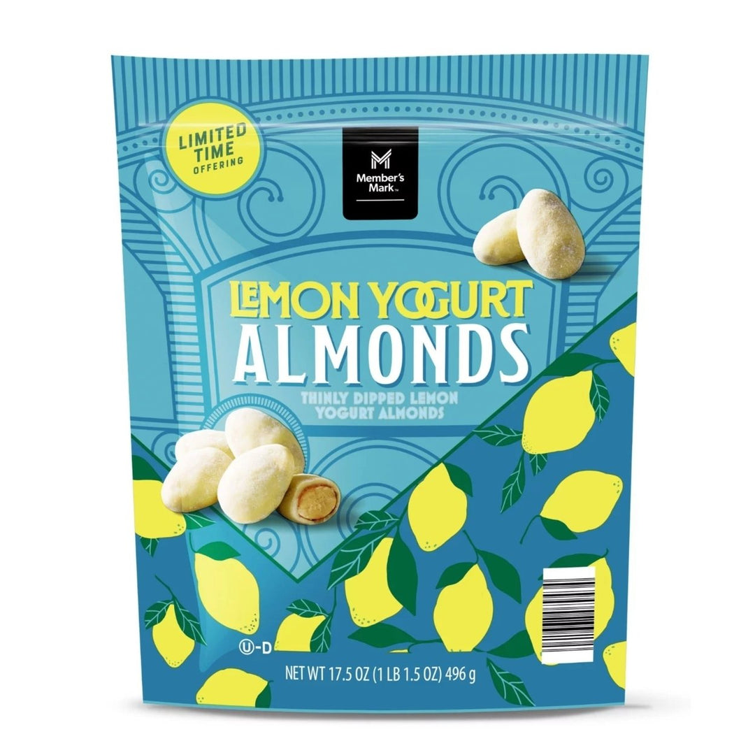 Members Mark Lemon Yogurt Almonds (17.5 Ounce) Image 1