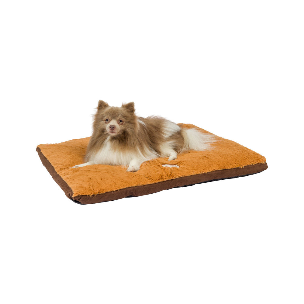 Armarkat Model M05 Large Pet Bed Mat with Poly Fill Cushion in Earth Brown and Mocha Image 2