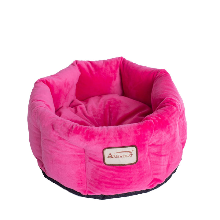 Armarkat Pet Bed Model C03CZ Pink Image 4