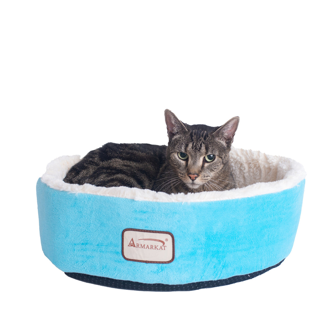 Armarkat 1Soft Plush Round Dount Cat Beds Dog Cuddler C12 Image 4