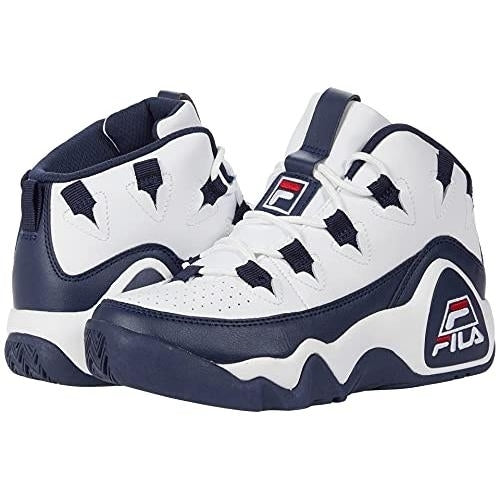 Fila Boys Grant Hill 1 (Big Kid) WHT/FNVY/FRED Image 1