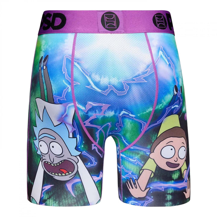 Rick And Morty Flowing Through Space PSD Boxer Briefs Image 4