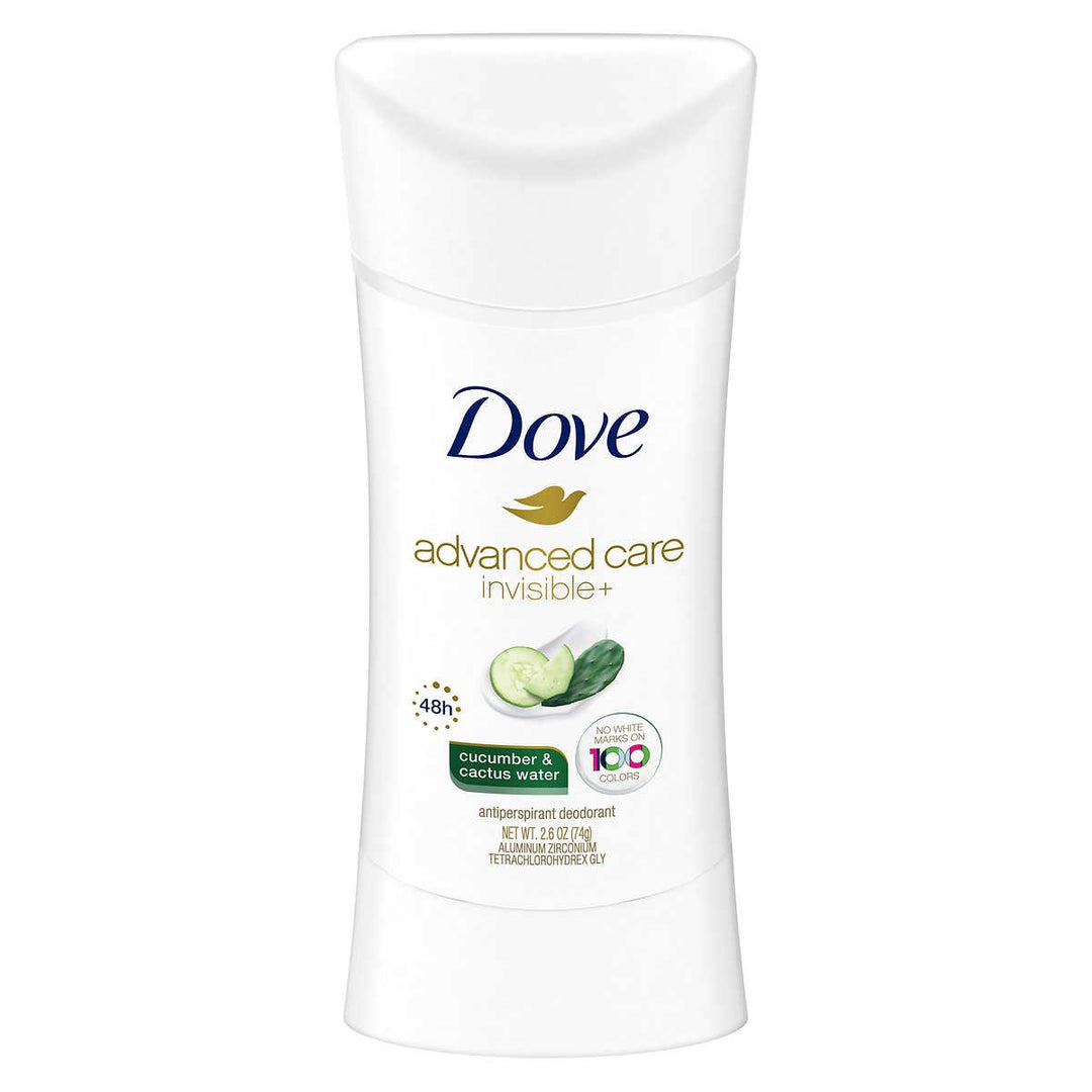 Dove Advanced Care Invisible+ Antiperspirant Deodorant, 2.6 Ounce (Pack of 4) Image 3