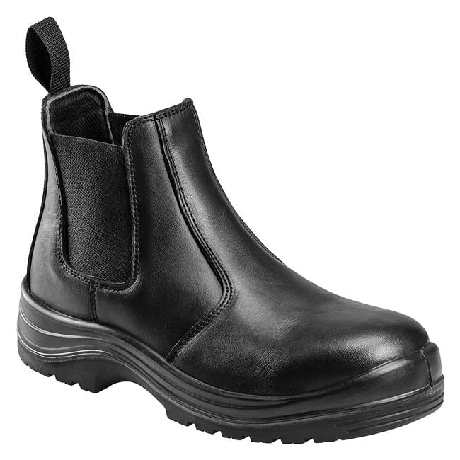 Avenger 7408 Leather Comp Toe Slip-On EH Work Shoe,Black,11.5 W US 11.5 Wide BLACK Image 1