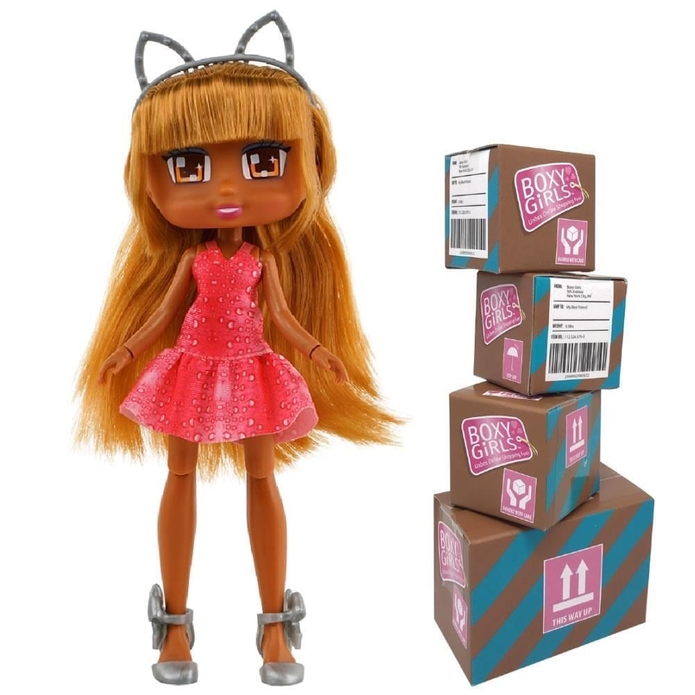 Boxy Girls Dolls Bundle Set Mila Hannah Brooklyn Fashion Dolls 3 Piece Set Image 2