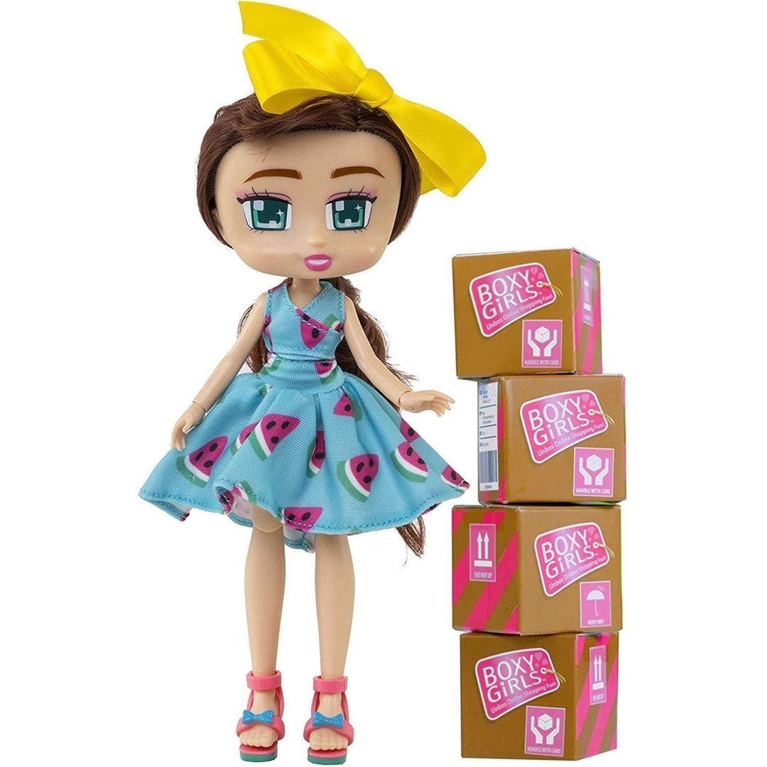 Boxy Girls Dolls Bundle Set Mila Hannah Brooklyn Fashion Dolls 3 Piece Set Image 6