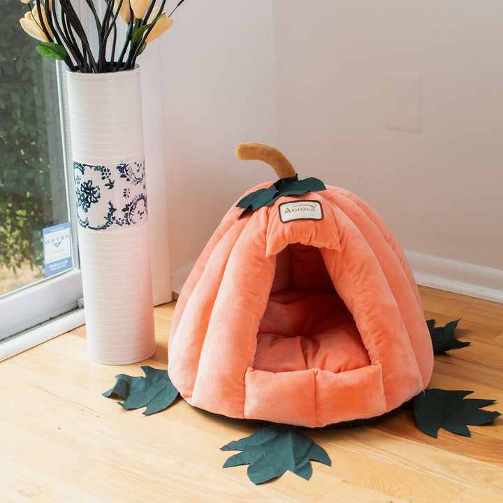 Armarkat Cat Bed Model C85CCS Pumpkin Shape Image 7